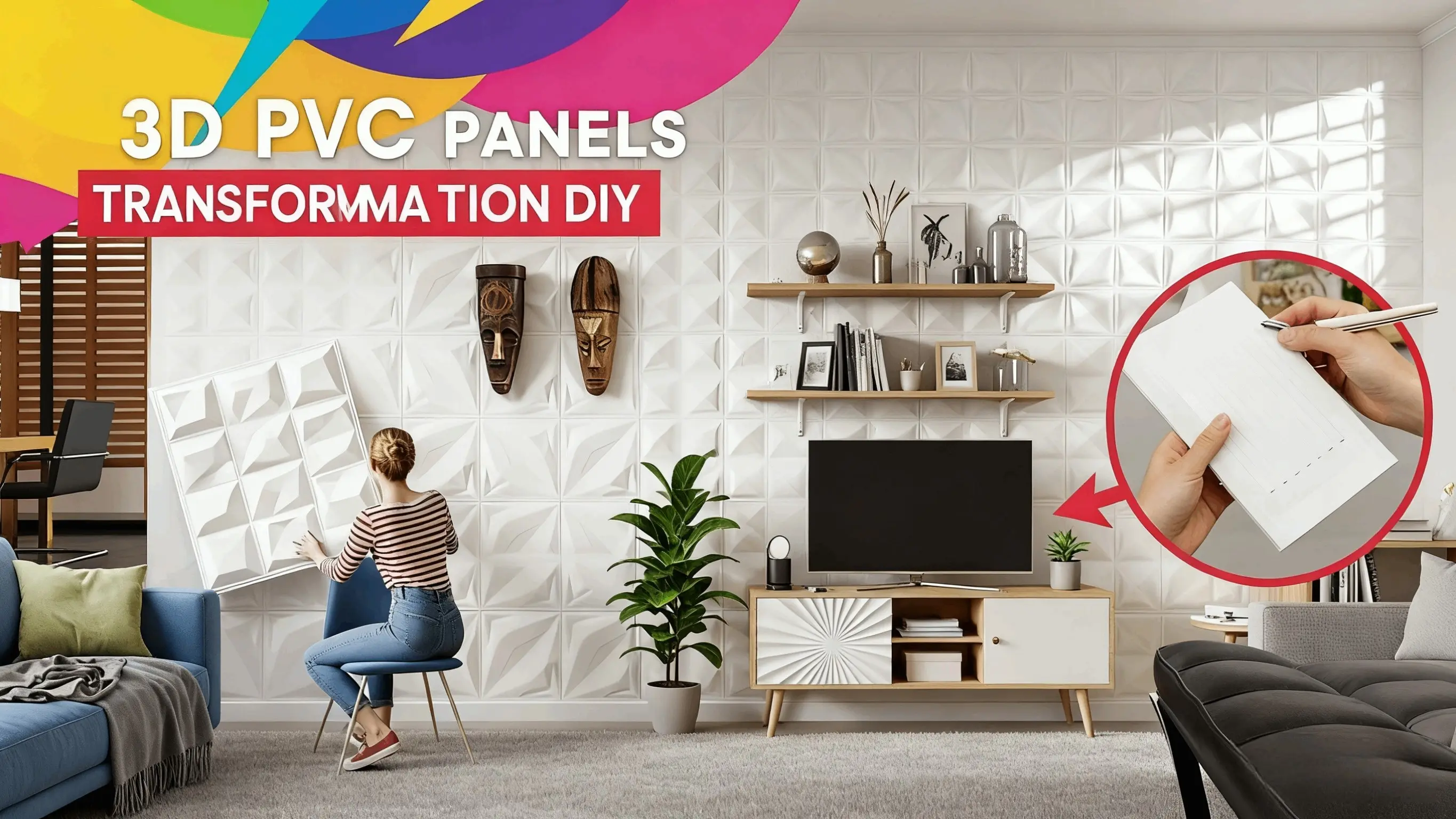 pvc 3d wall panel
