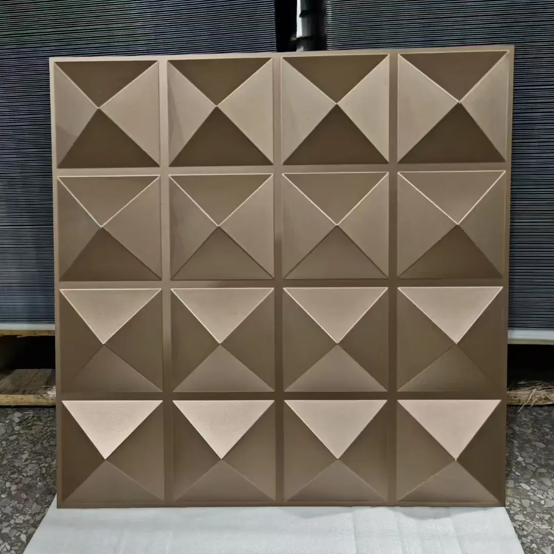 Zejing Gold 3D Waterproof Pvc Cladding Wall Panels Wall Decor Panels 50 cm 1mm Thickness  Building Materials for House Construction D196香槟金.jpg