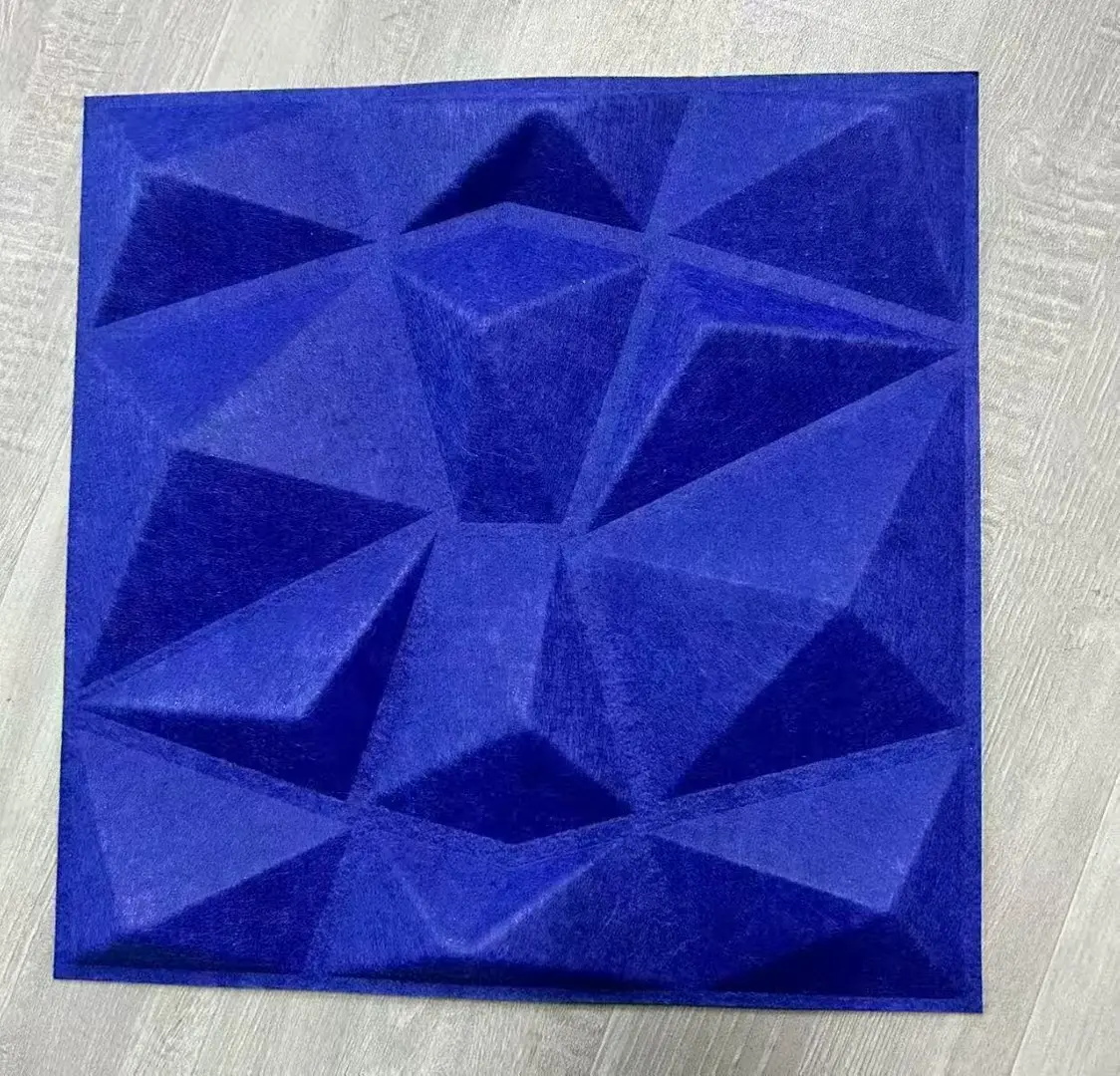 New Model 3D Polyester Fiber Acoustic Wall Panel Eco Friendly for Hotel Karaoke Screen and Wall Application  D094吸音棉7.jpg