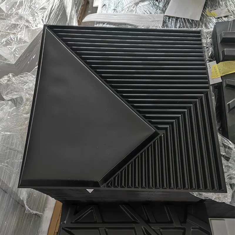 D178- Black 3d wall panel 1 (2)