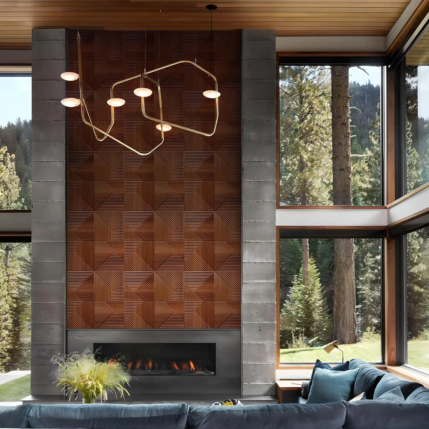 Zejing Plastic has launched the brand-new "Illusion" series of 3D wall panels, ushering in a new era of three-dimensional wall aesthetics!