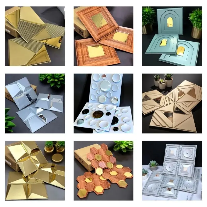 Zejing 3D Wall Panel: Overseas Project Success with Self-Adhesive PET Mirror Strips