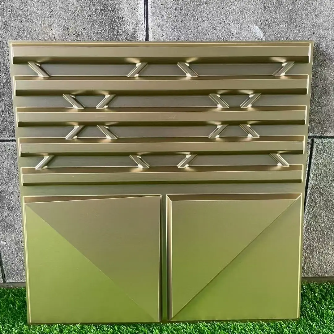 Zejing Gold 3D Waterproof Pvc Cladding Wall Panels Wall Decor Panels 50 cm 1mm Thickness  Building Materials for House Construction D190香槟金.jpg