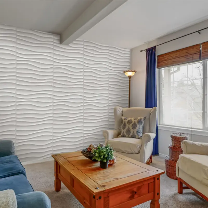 Elegant Wave Design 3D PVC PVC Wall Panels House Decoration2.jpg