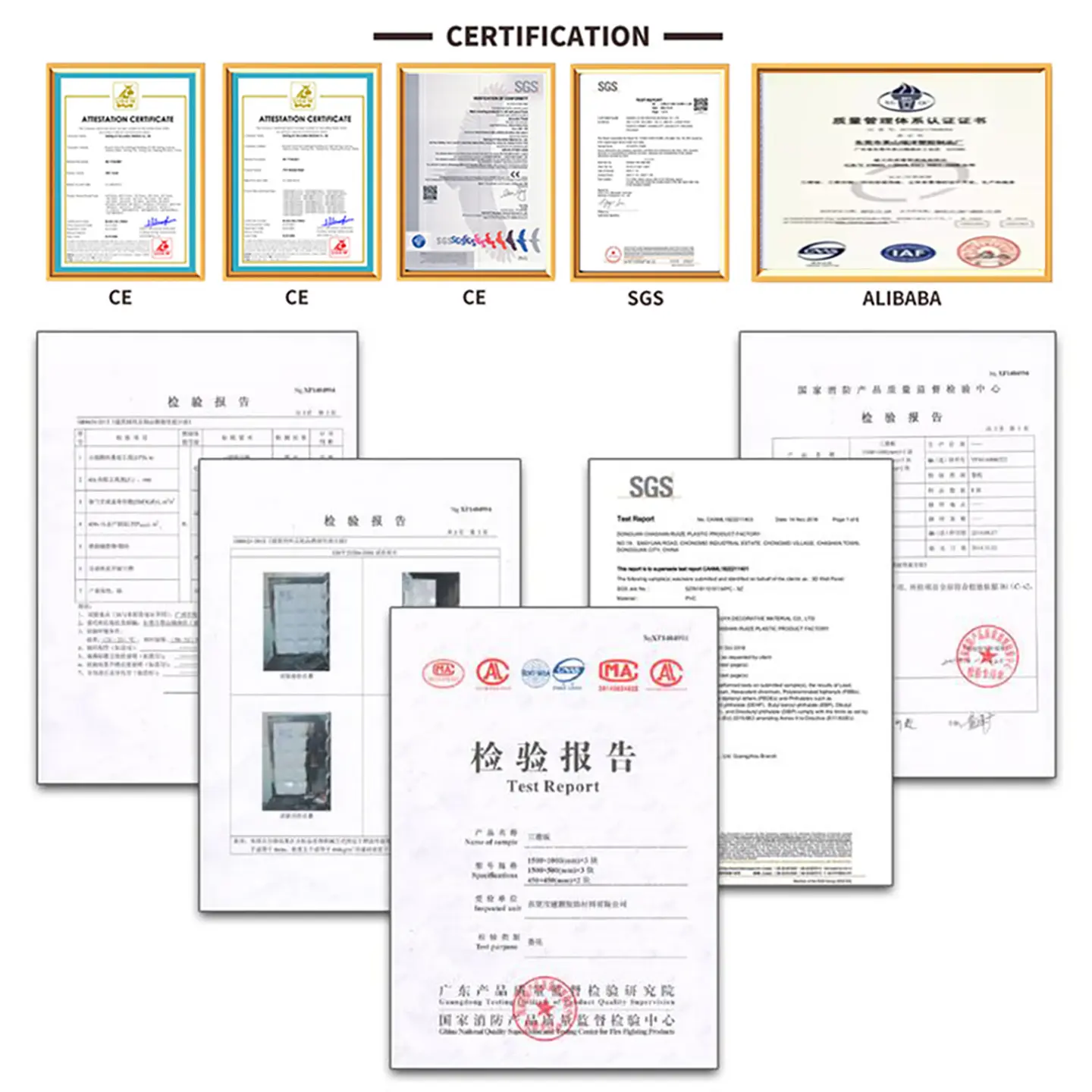 Certificates