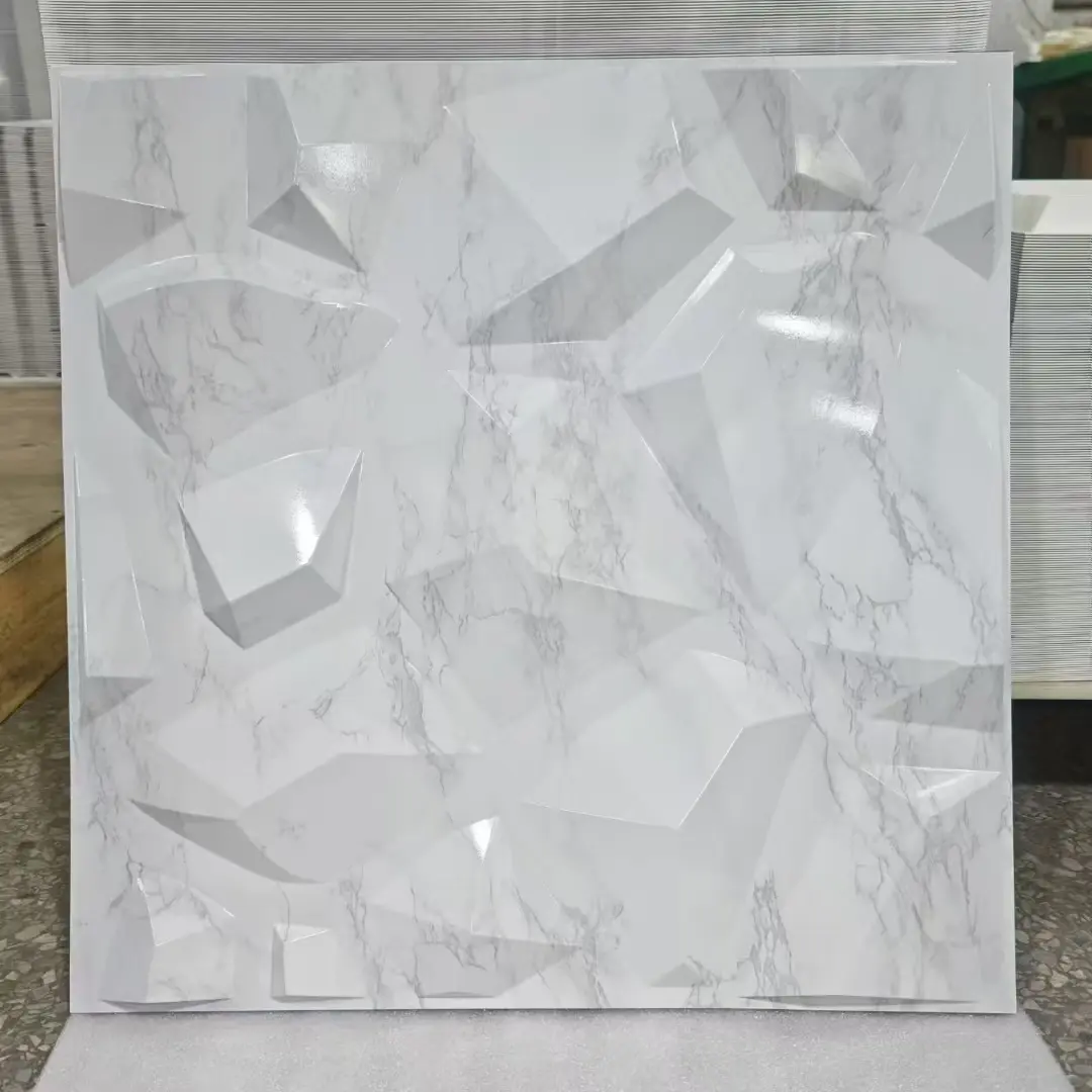 Zejing 3D PVC Ceiling Panels 1mm/0.8mm Thickness Pvc Interior 3d Ceiling Panel Modern Design Waterproof & Fireproof Easy Bedroom Hotel Professional Supplier  D215大理石.jpg