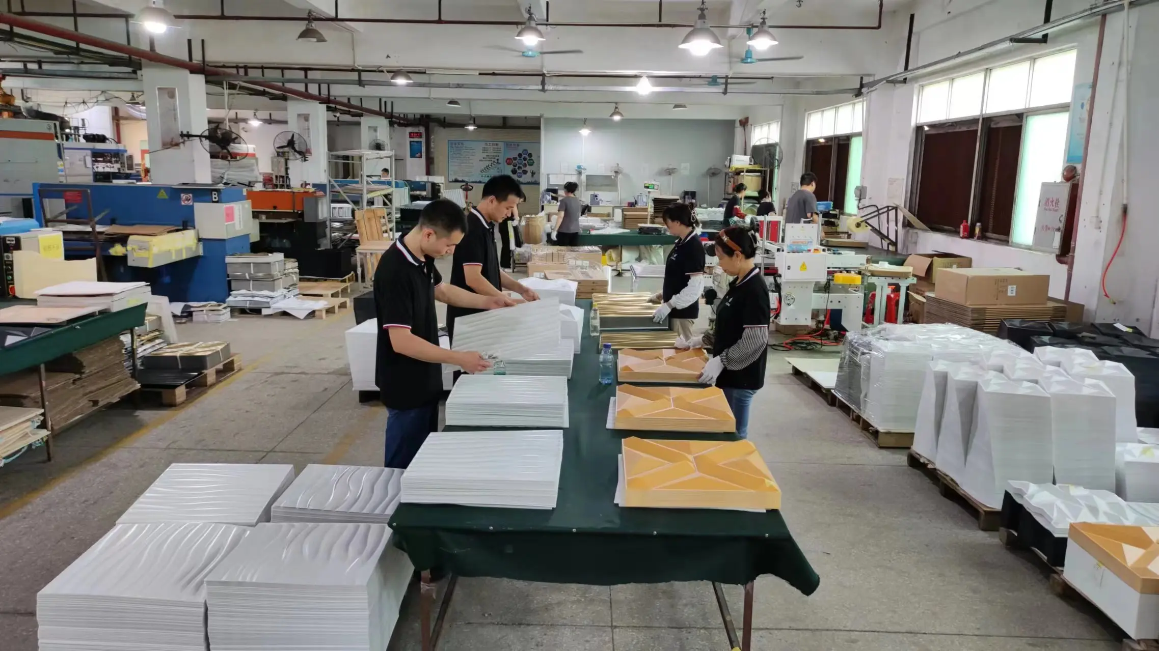 pvc 3d wall panel 品检图