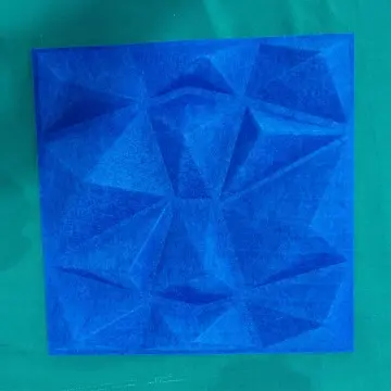 Sound Absorption Pet Acoustic Panels 3d Decoration Acoustic Ceiling Panel Tiles