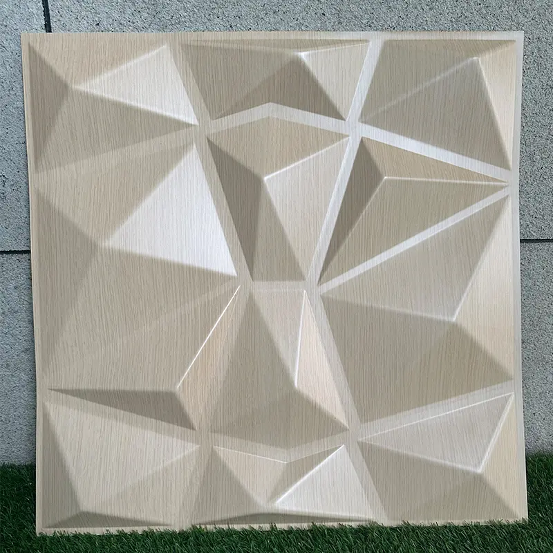 Zejing Customizable Multiple Sizes PVC 3D Wall Panels Modern Design for Indoor and Outdoor for Home Gym or Warehouse Luxury Hotel 3D Wall