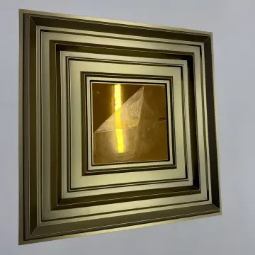 DIY 3D Mirror Surface PVC 3D Wall Panel 500x500mm Moisture-Proof Peel-and-Stick Design Easy Installation