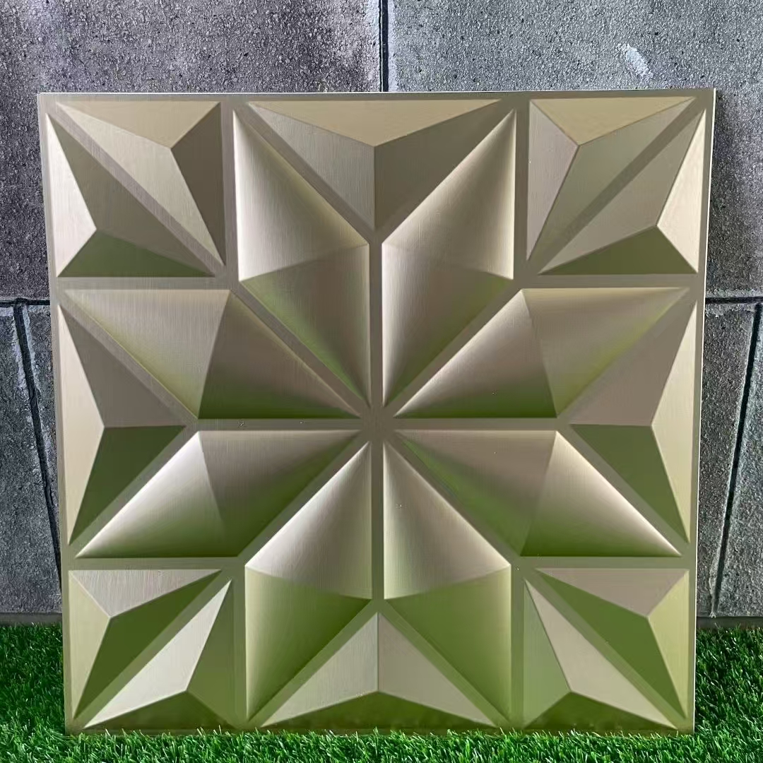 Zejing Gold 3D Waterproof Pvc Cladding Wall Panels Wall Decor Panels 50 cm 1mm Thickness  Building Materials for House Construction D192香槟金.jpg