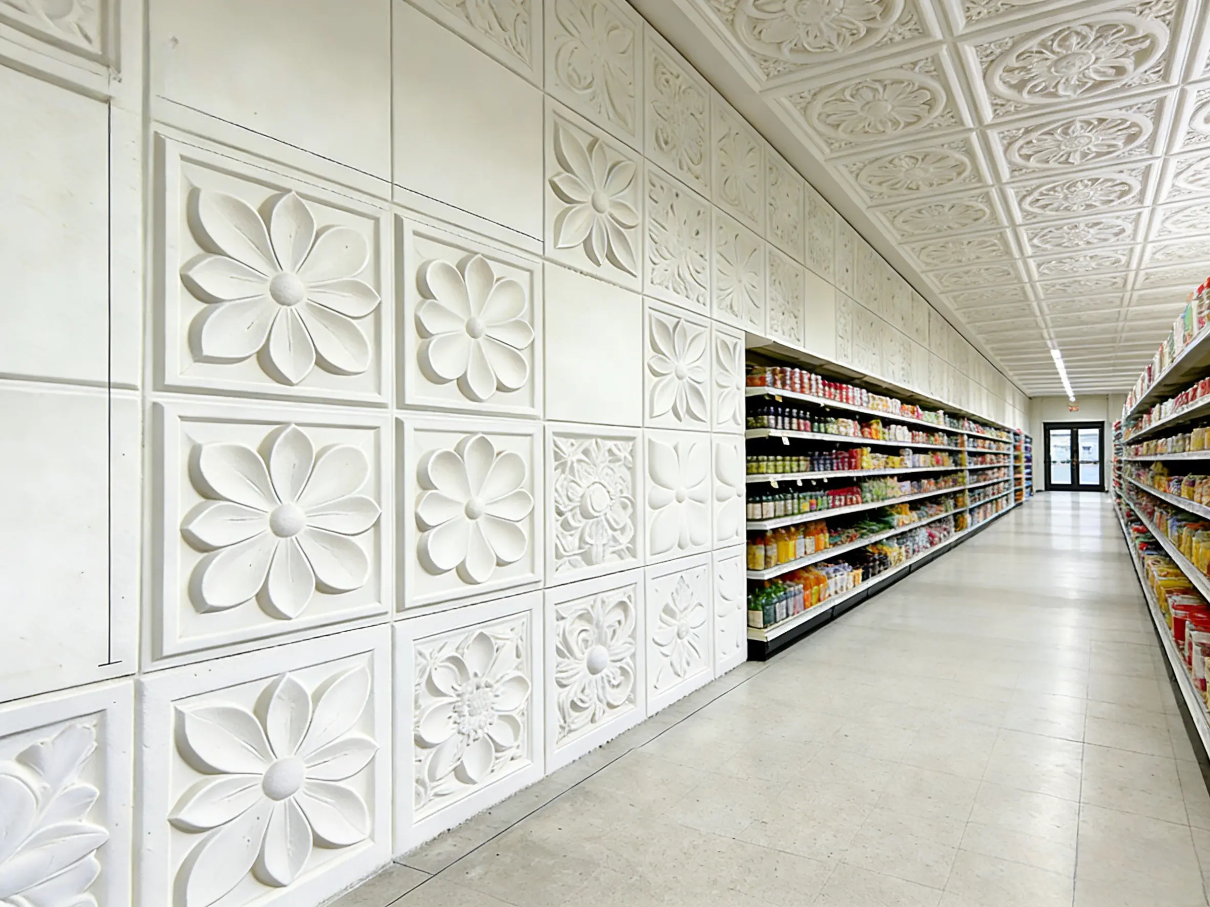 3D Plastic Wall Panel Overseas Project Case - The Transformation of a Wall, Unlocking New Textures for Overseas Spaces