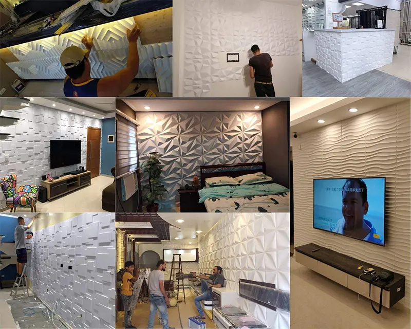 Premium 3D PVC Decorative Wall Panels