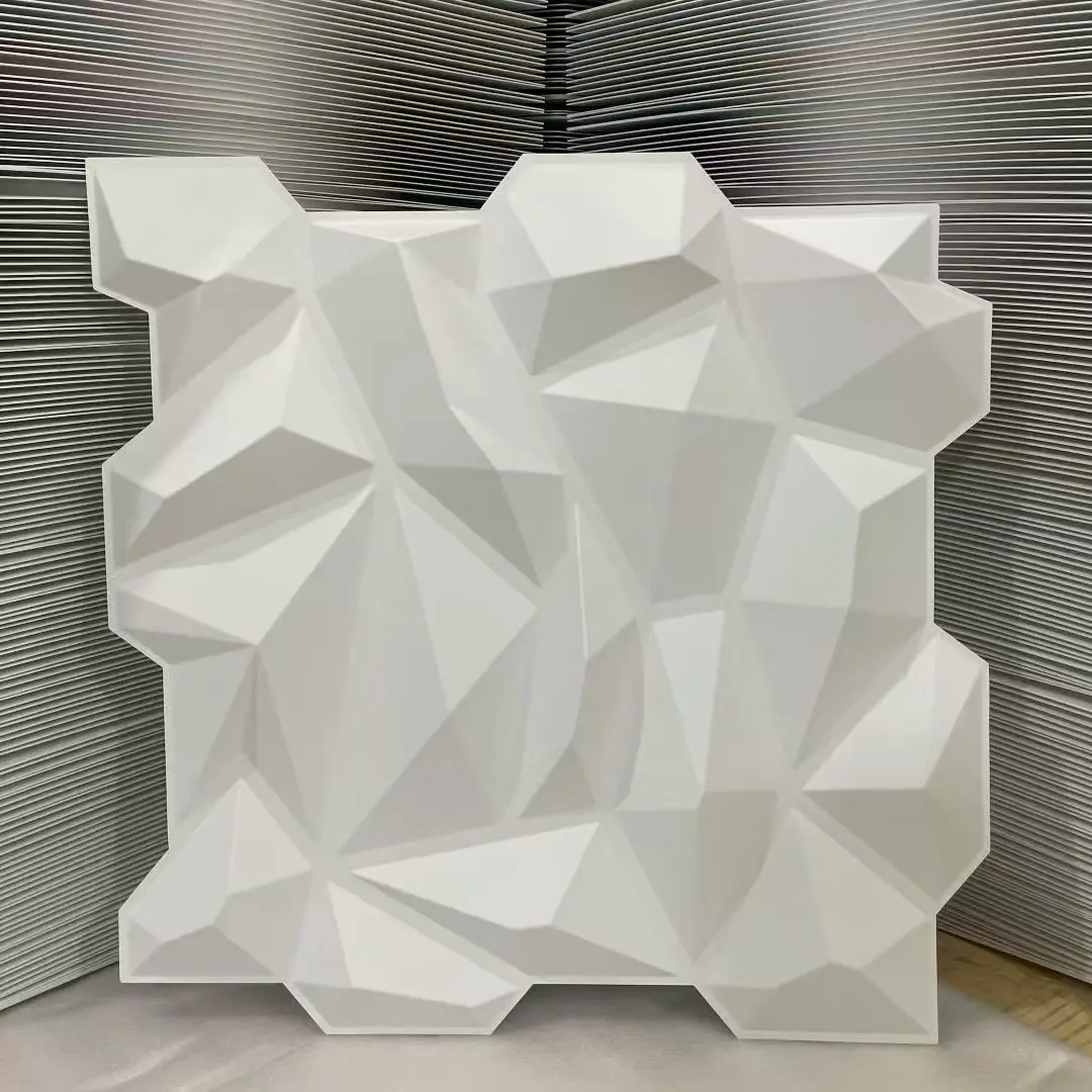 TD037 pvc 3d wall panel white jpg