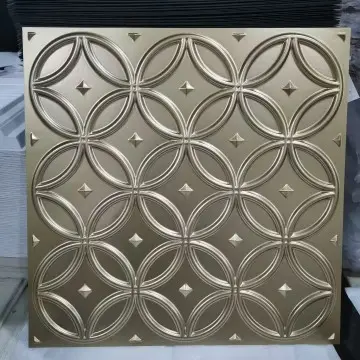 50*50 cm 3D Design Pvc Wall Panel Home Office Interior Decorative Ceiling Wall Panel China