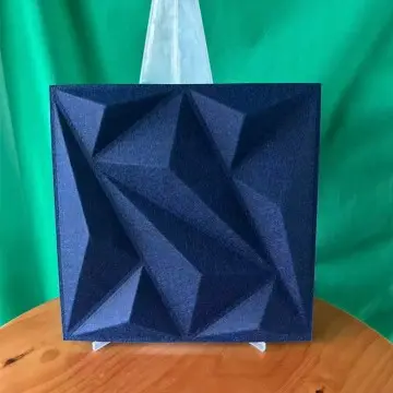 3D PET Felt Acoustic Panels Soundproof Molded 3D Polyester Fiber Acoustic Tiles