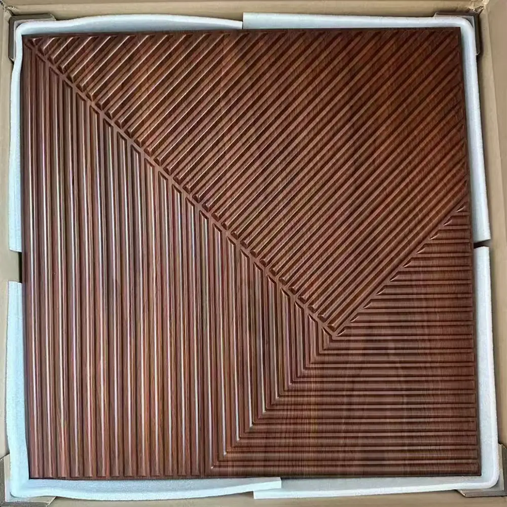 50*50 cm Size 3D PVC Wall Panel With Wood Grain Waterproof 3D Wall Sticker for Interior Decoration for Dining Bedroom Mall Use D168黑木纹色.jpg