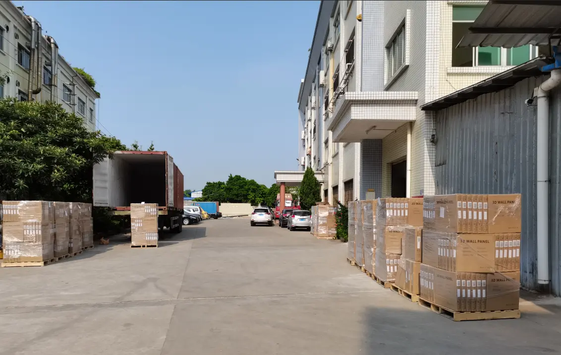 pvc 3d wall panel 出货