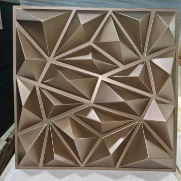 50x50 cm PVC 3D Wall Panels Multiple Styles and Colors Available